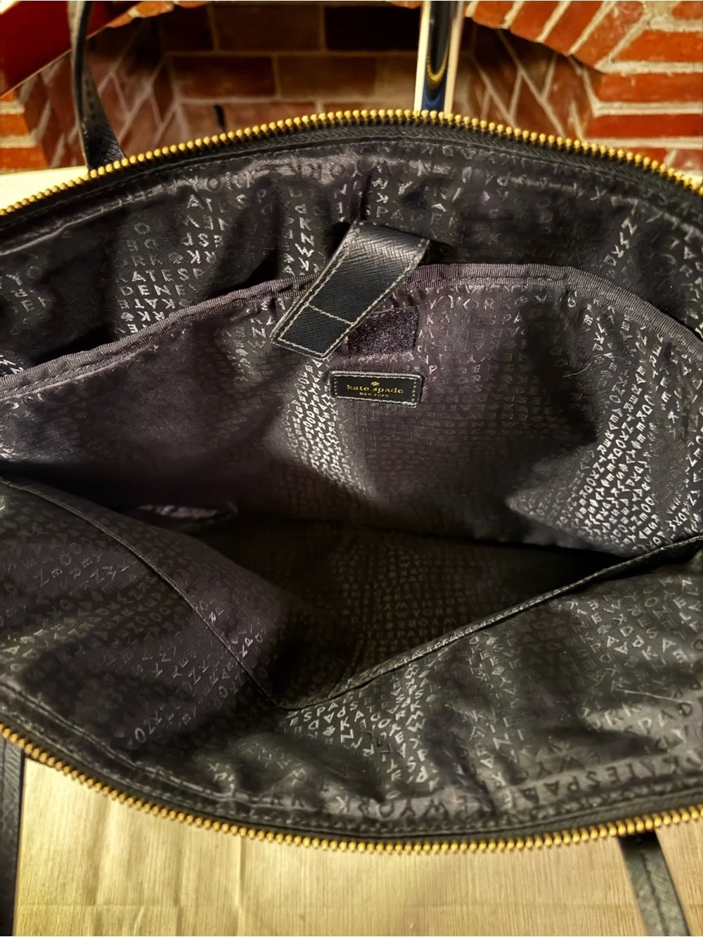 ✅🆕KATE SPADE NEW YORK Blake Avenue Daveney Laptop Bag in blue, NWTs.
